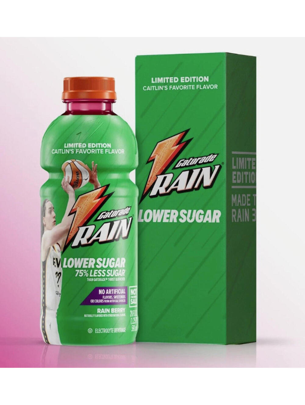 Caitlin Clark x Gatorade Capsule Rain Berry & Sideline Towel